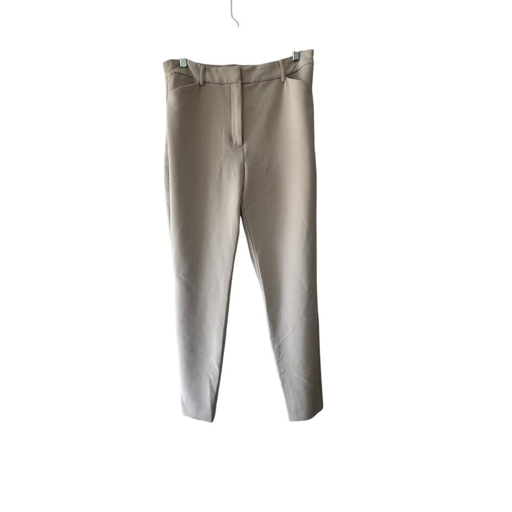 Express Editor Women's Cropped Ankle Dress Pants Tan/Khaki Size 10R Office Work